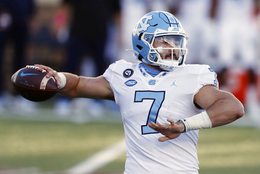 6. Denver (66/1) — Sam Howell, QB, North Carolina